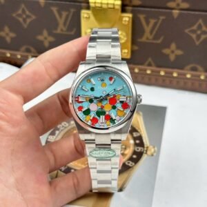 rolex datejust 41mm edelstahl oyster blau
