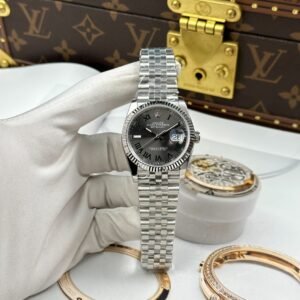 rolex datejust 41mm edelstahl wimbledon