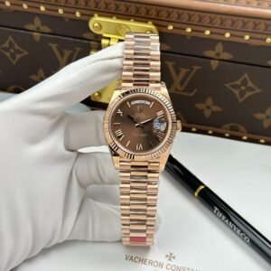 rolex day date 40mm – everose gold chocolate