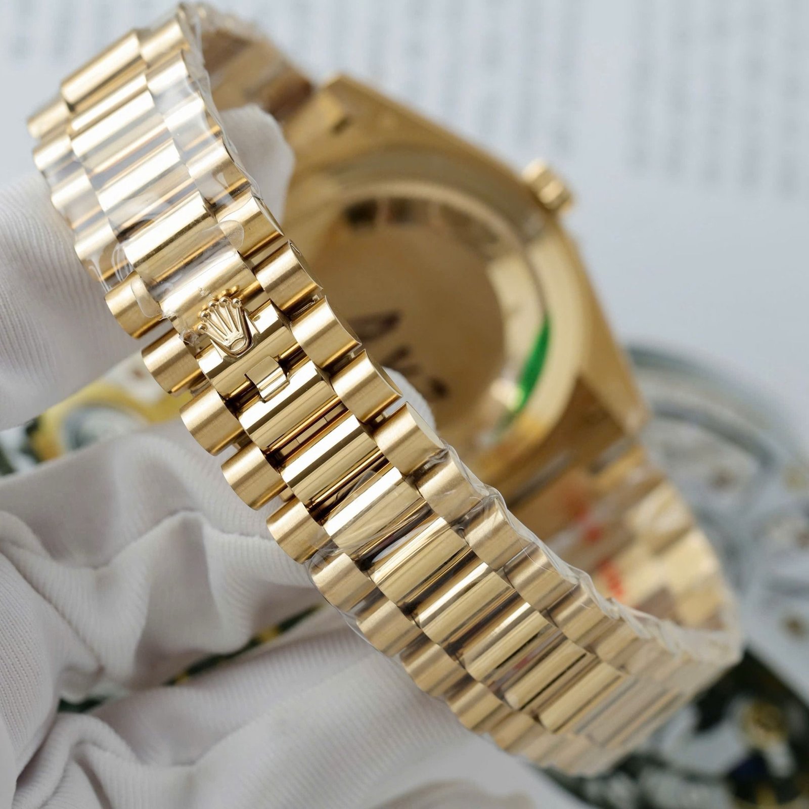 img_1556 rolex day date 40mm gelbgold schwarz