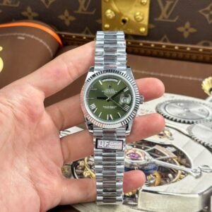rolex day date 40mm grün edelstahl