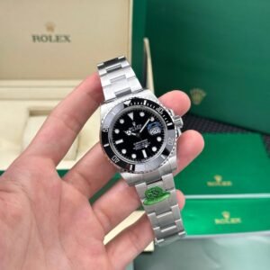 rolex submariner date 41mm edelstahl schwarz