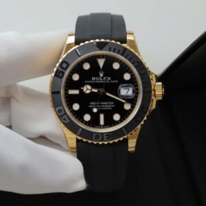 rolex yachtmaster ll 40mm roségold kautchukband