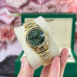 rolex datejust 31mm gelbgold weiß