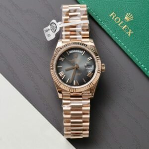rolex day date 40mm – gelbgold/chocolate