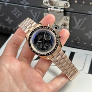 omega speedmaster 42mm edelstahl voll schwarz (kopie)