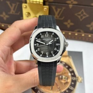 patek philippe aquanaut 40mm schwarz rubber strap
