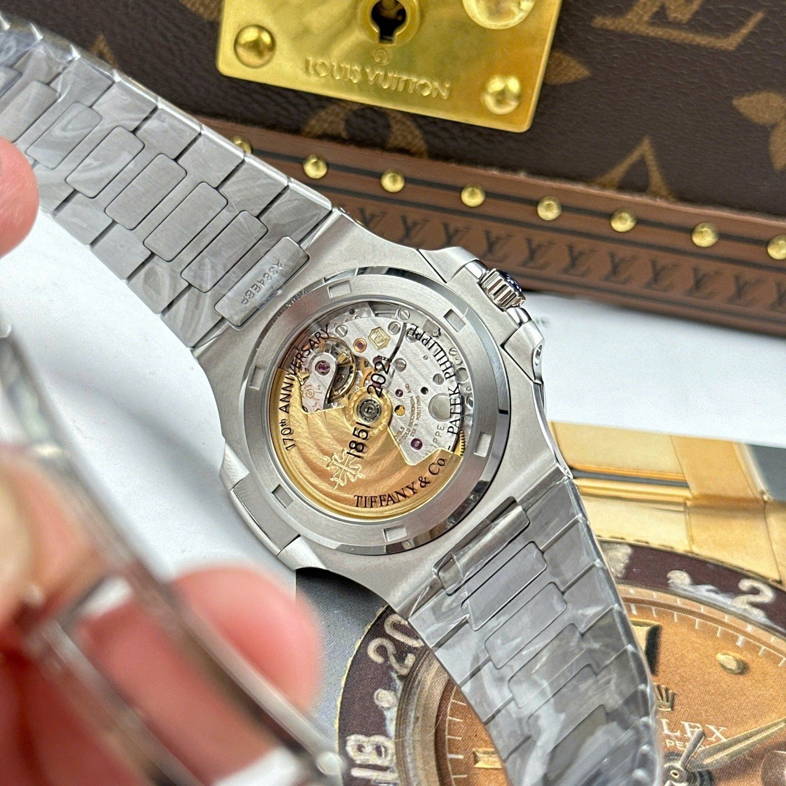 patek philippe nautilus 40mm edelstahl tiffany patek philippe nautilus 40mm edelstahl tiffany