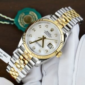 rolex datejust 36mm – weiß diamanten