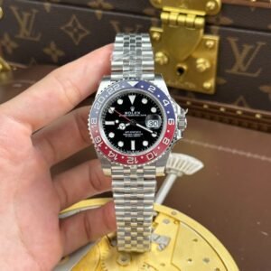 rolex gmt master ii 40 mm (pepsi) edelstahl jubilee