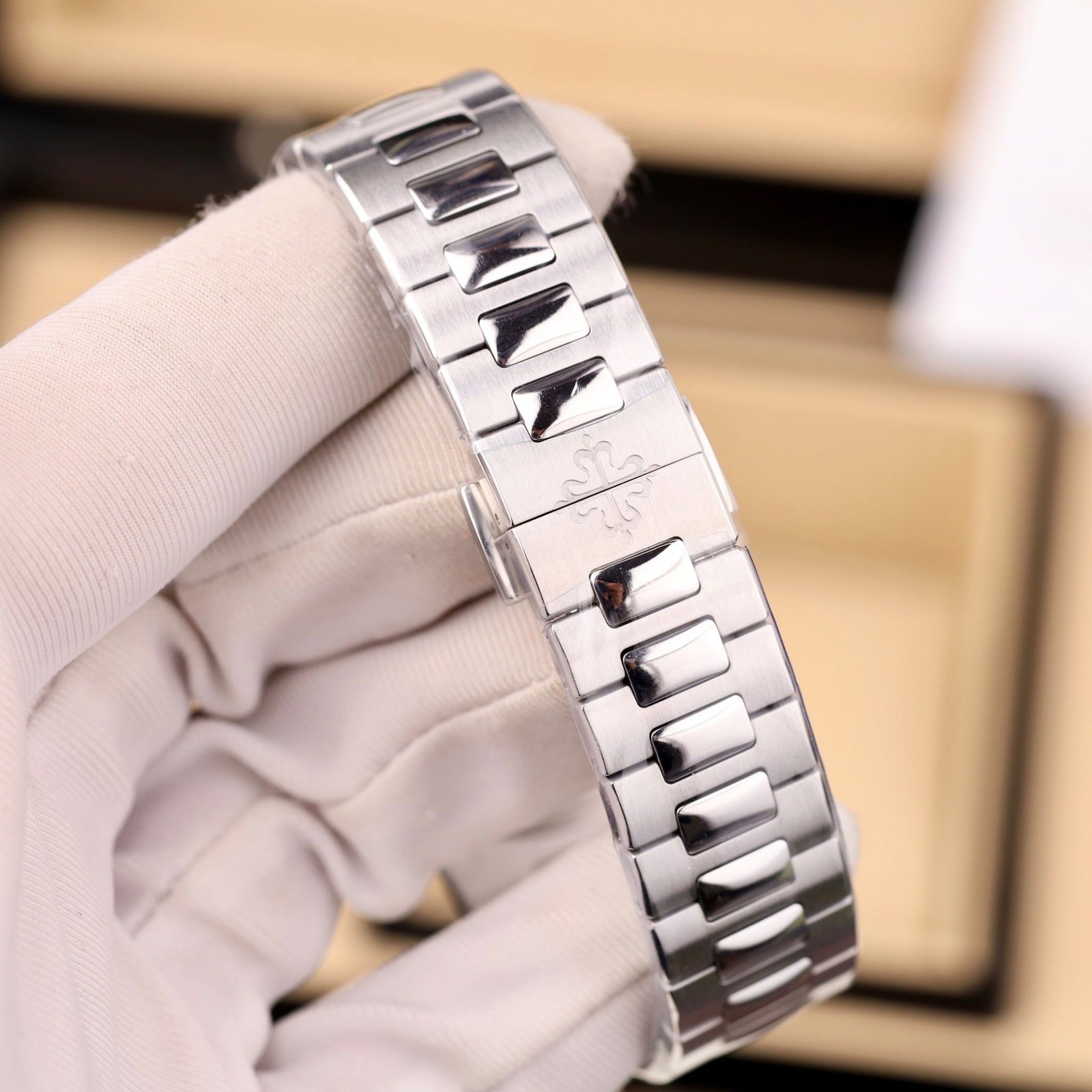 patek philippe nautilus 40mm – edelstahl blau patek philippe nautilus 40mm – edelstahl blau