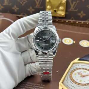 rolex datejust 41mm edelstahl wimbledon