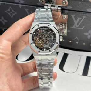 audemars piguet 41mm edelstahl skeleton