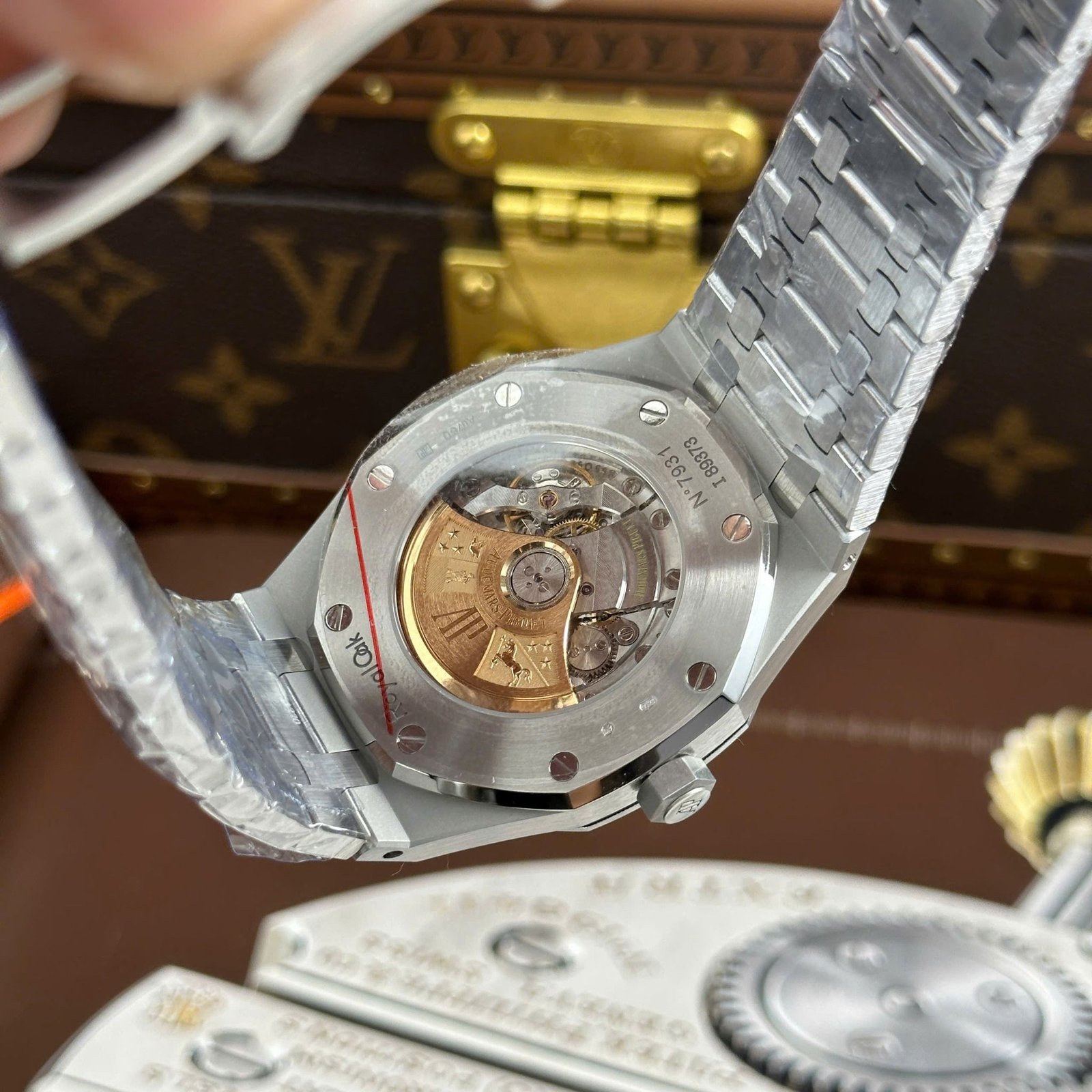 audemars piguet 41mm edelstahl (frosted) schwarz audemars piguet 41mm edelstahl (frosted) schwarz