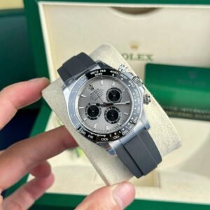 rolex daytona (panda) 40mm weiß edelstahl (kopie)