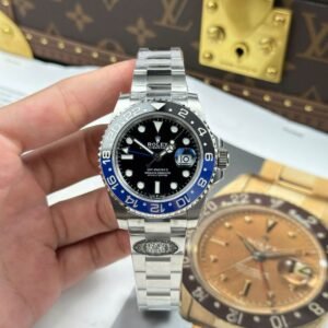 rolex gmt master ii 40 mm (batman) edelstahl jubilee