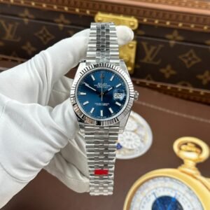 rolex datejust 36mm – edelstahl blau