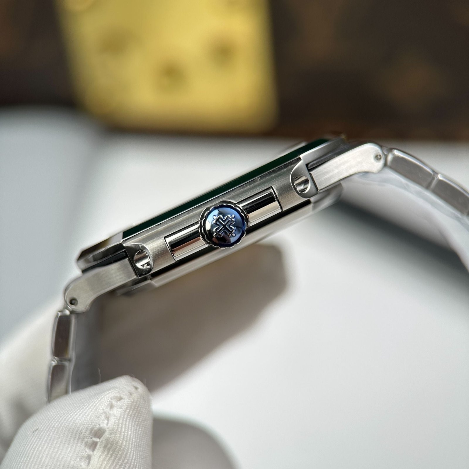 patek philippe cubitus 45mm edelstahl grün zifferblatt patek philippe cubitus 45mm edelstahl grün zifferblatt