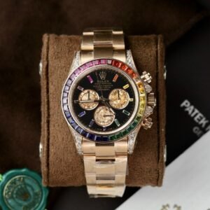 rolex daytona diamanten (rainbow) 40mm gold