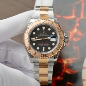 rolex yacht master 42mm edelstahl schwarz