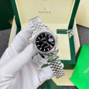 rolex datejust 36mm edelstahl wimbledon (kopie)